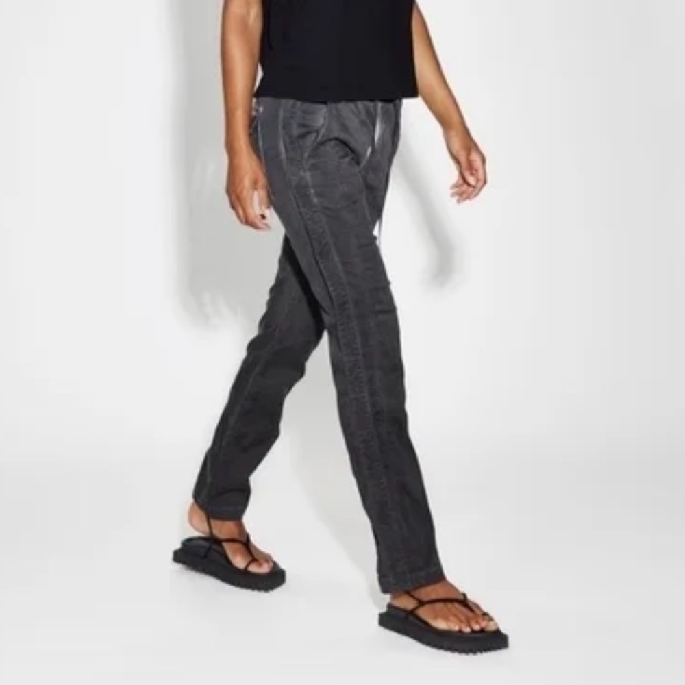 Cotton Citizen London Snap Pant in Washed Black size Small